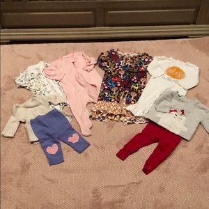 Girls 6-9 month clothing